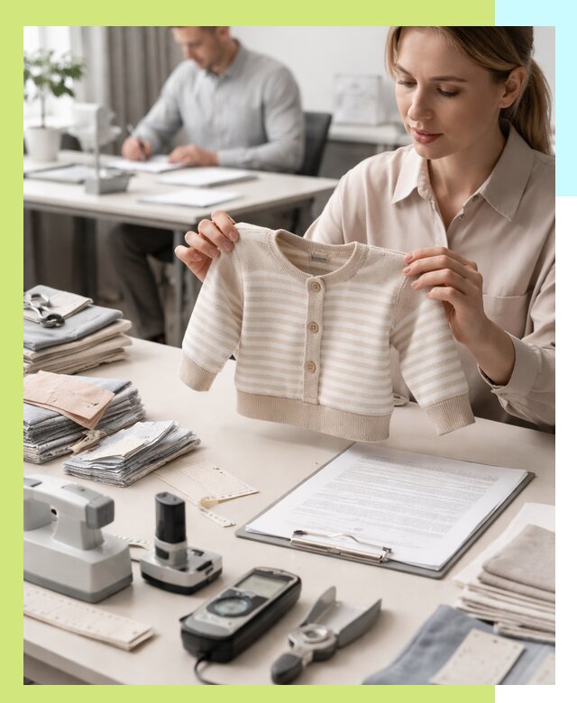 Сертификация детской одежды и текстильных изделий в Кирове