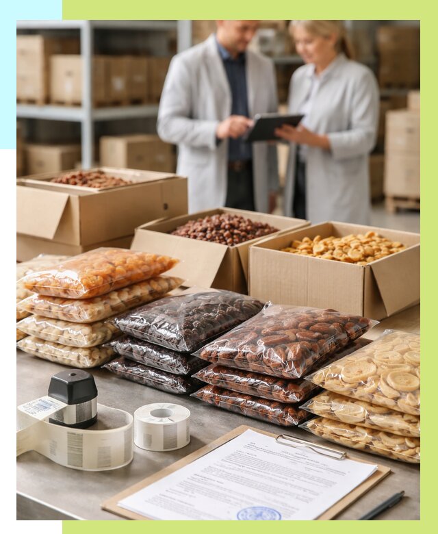 Сертификация сухофруктов в Кирове от 12434 р. | Алешин-Кри под ключ