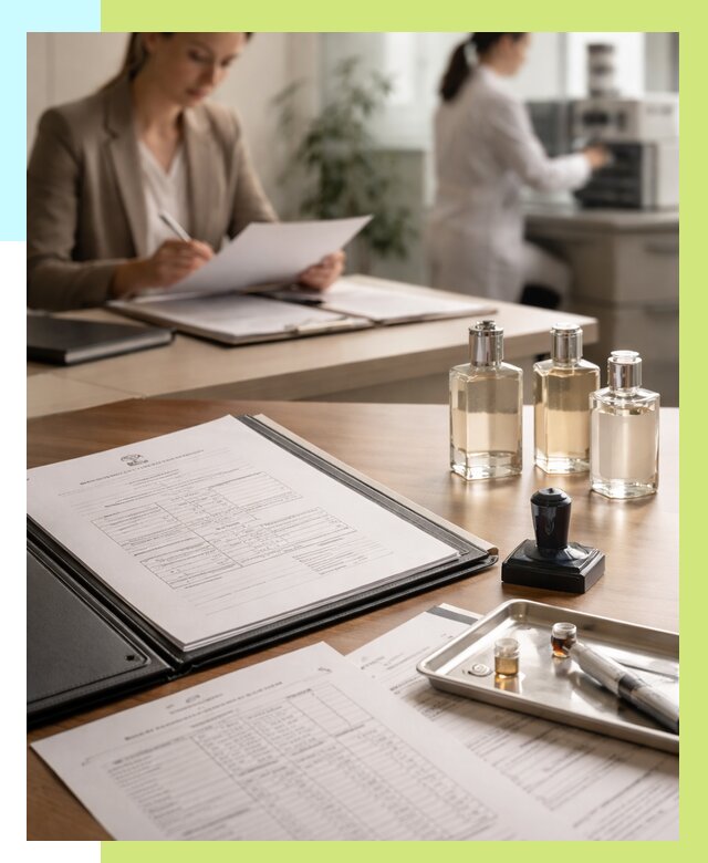 Сертификация парфюмерии в Кирове от 15543 р. | Алешин-Кри