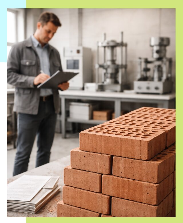 Сертификация кирпича в Кирове от 15543 р. | Алешин-Кри под ключ