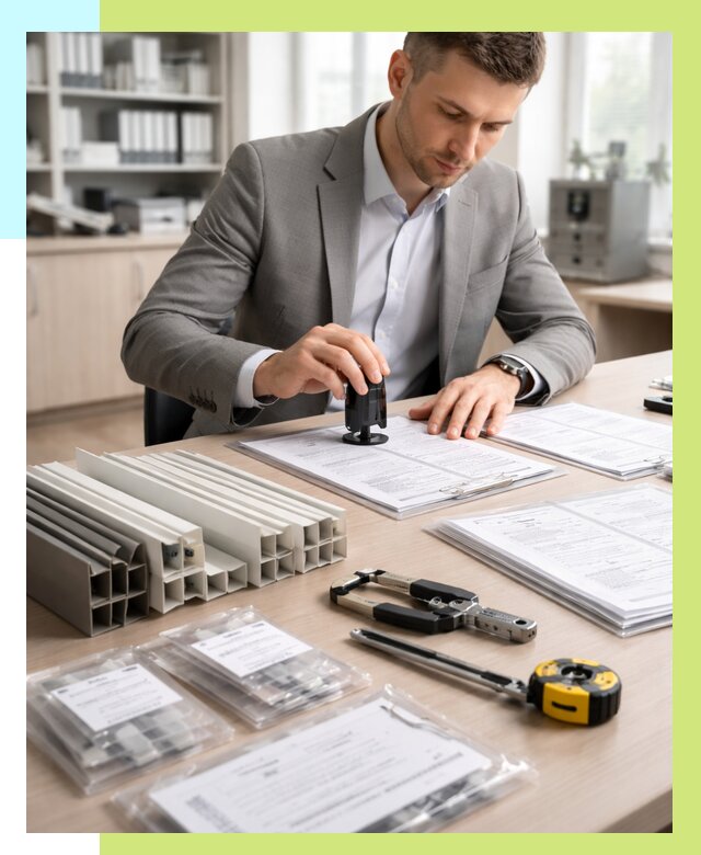 Сертификация ПВХ продукции в Кирове от 8808 р., Алешин-Кри