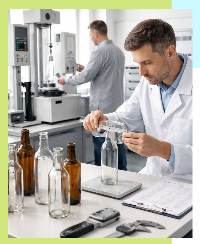 Сертификация стеклянных бутылок и сопутствующей упаковки в Кирове