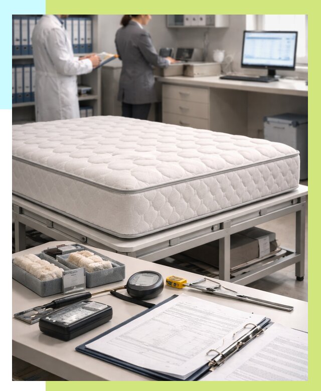 Сертификация матрасов в Кирове от 8808 р. | Алешин-Кри