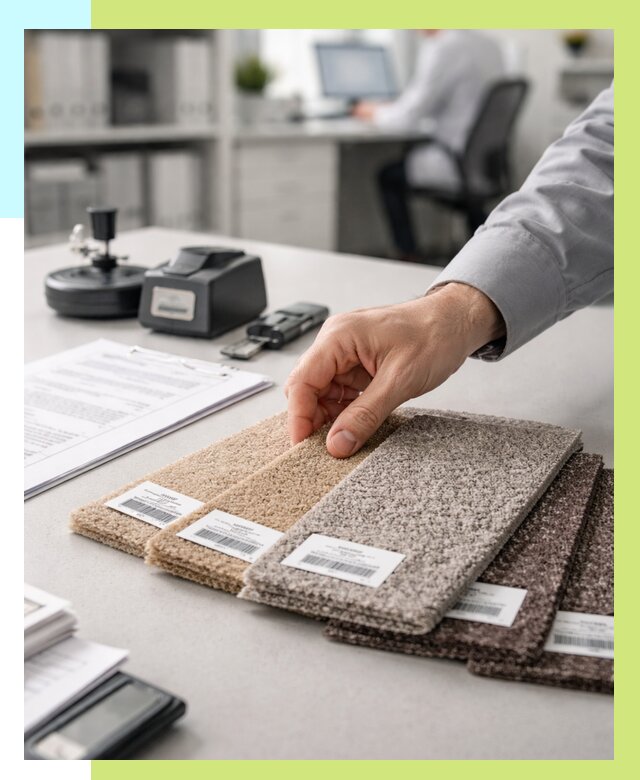 Сертификация ковролина в Кирове от 15543 р., Алешин-Кри