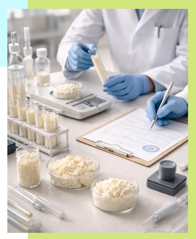 Сертификация творога в Кирове от 12434 р. под ключ | Алешин-Кри