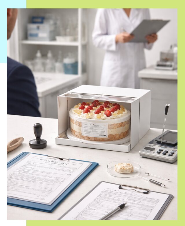 Сертификация тортов в Кирове от 9326 р. заказать | Алешин-Кри