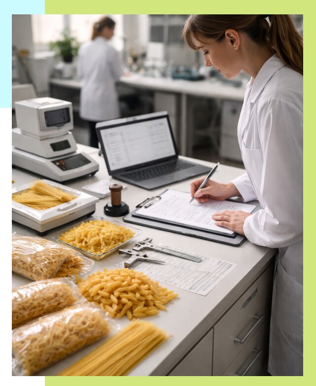 Сертификация макаронных изделий в Кирове от 15543 р. | Алешин-Кри