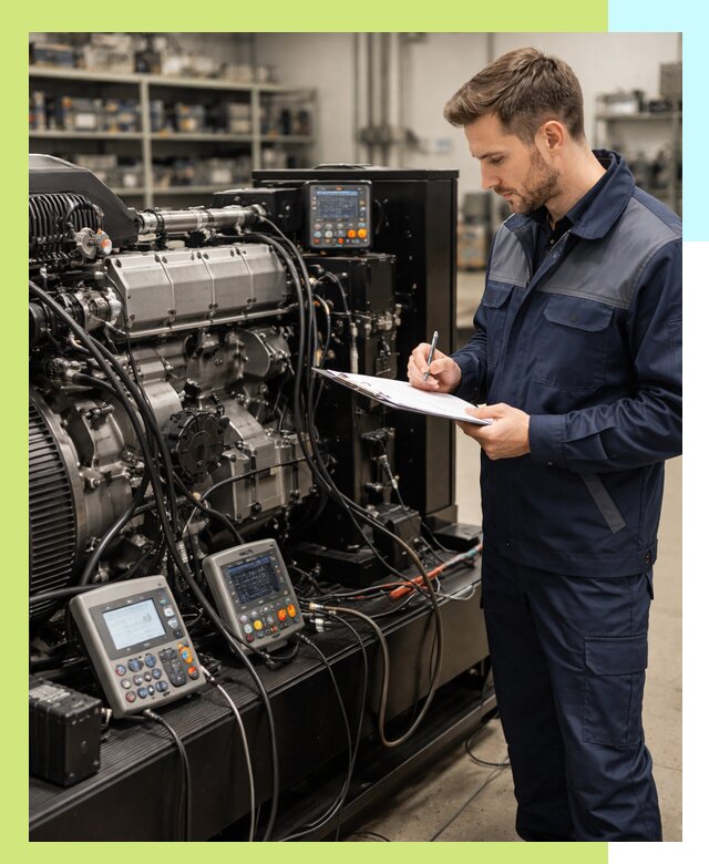 Сертификация дизельных генераторов и их оборудования в Кирове