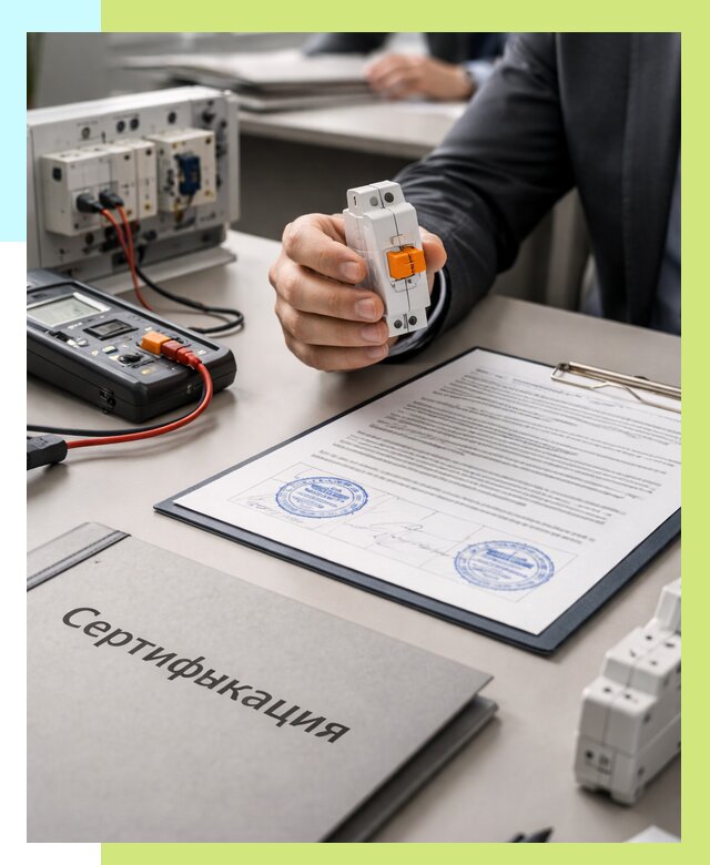 Сертификация выключателей под ключ в Кирове от 15543 р. | Алешин-Кри