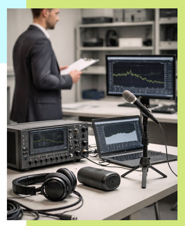 Сертификация аудиотехники в Кирове от 15543 р., Алешин-Кри