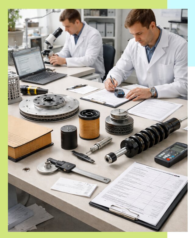 Сертификация автозапчастей и комплектующих в Кирове по ГОСТ