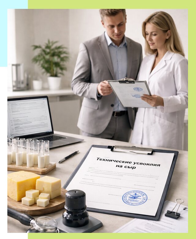 ТУ на сыры в Кирове срочно от 12434 р. — оформление | Алешин-Кри