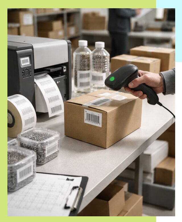 Штрихкодирование продукции и маркировка для продажи в Кирове