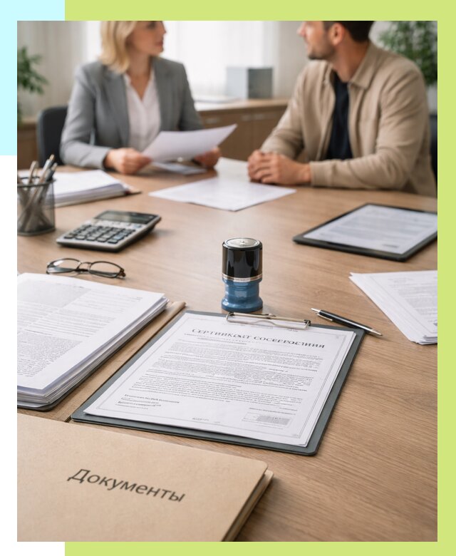 Сертификат соответствия на продукцию в Кирове от 15543 р.|Алешин-Кри