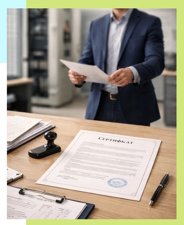 Сертификат на оборудование в Кирове от 15543 р. | Алешин-Кри