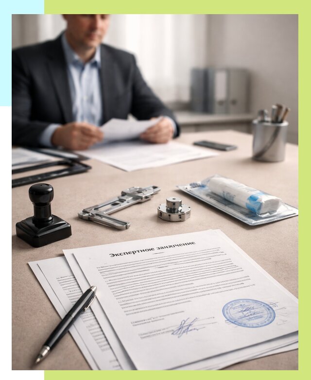 Экспертное заключение на продукцию в Кирове от 8808 р. | Алешин-Кри