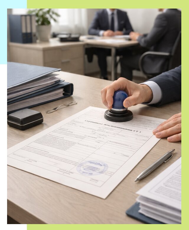 Сертификат происхождения СТ 1 в Кирове от 4663 р. | Алешин-Кри