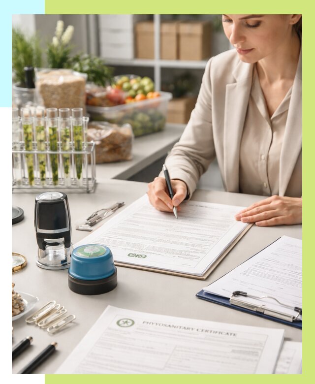 Фитосанитарный сертификат оформить в Кирове от 4663 р. | Алешин-Кри