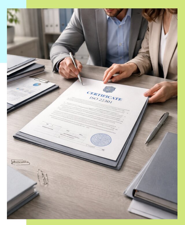 Сертификат ISO 22301 в Кирове от 46629 р. | Алешин-Кри срочно
