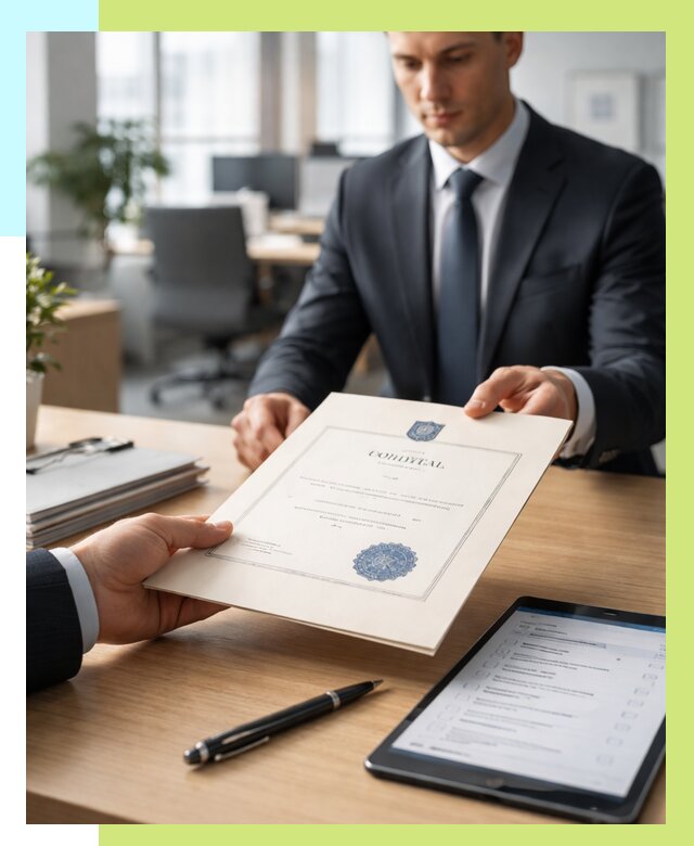 Сертификат ISO 30301 в Кирове от 36267 р. | Алешин-Кри - под ключ