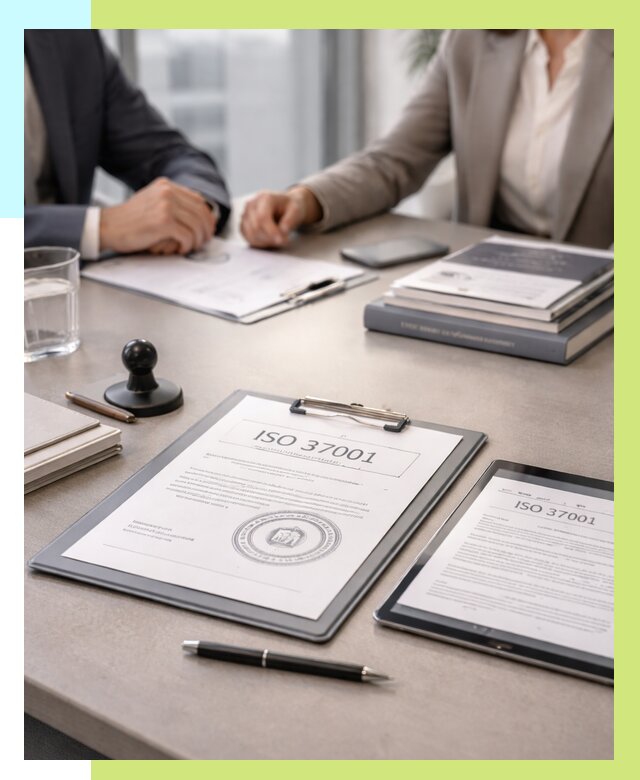 Сертификат ISO 37001 в Кирове оформить от 124344 р. Алешин-Кри